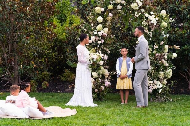 Stephen Curry gets married.
