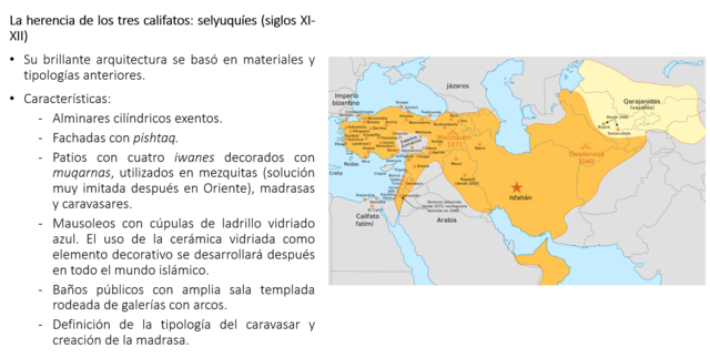 La herencia de los tres califatos: selyuquíes (siglos XI-XII)