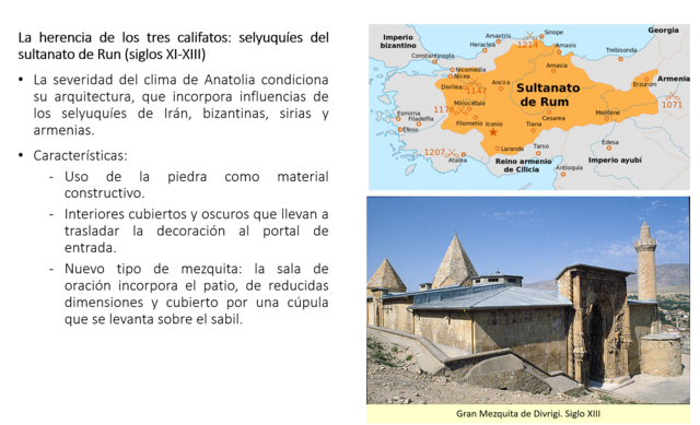 La herencia de los tres califatos: selyuquíes del Run (siglos XI-XIII)