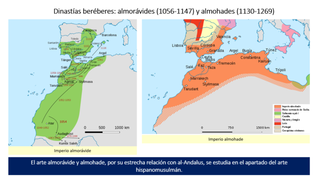 Dinastías bereberes: almorávides y almohades