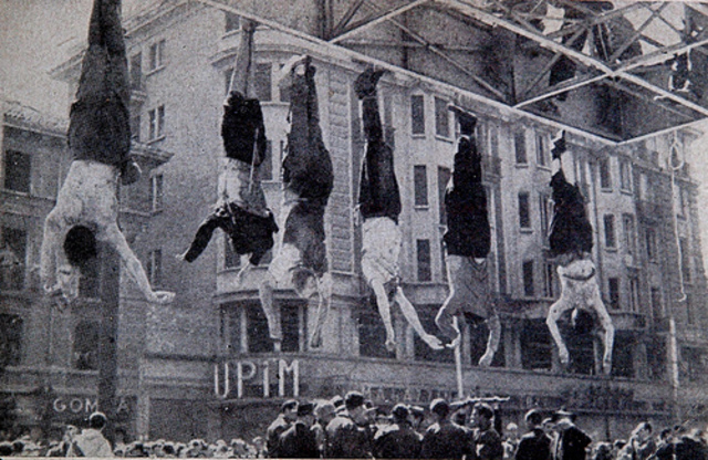 Mussolini executed