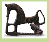 Brontzezko fibula (La Hoya)