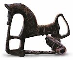 Brontzezko fibula (La Hoya)