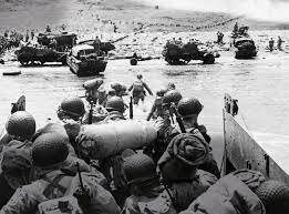 The allies began the Normandy landings.