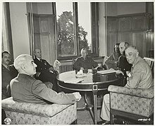 Conference of allies in Yalta (Crimea, Ukraine)