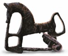 Brontzezko fibula (La Hoya)