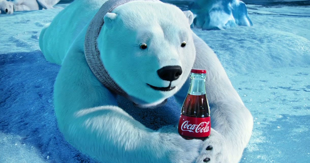 16- O Urso da Coca-Cola: