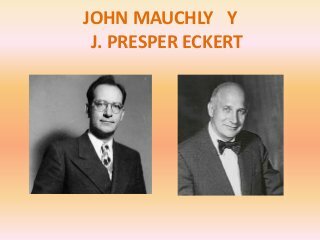 LA PRIMERA COMPUTADORA PROGRAMABLE ELECTRÓNICA EN LOS ESTADOS UNIDOS