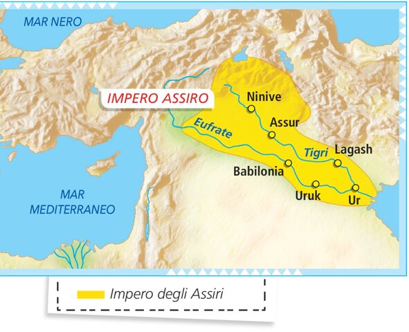 Inizio della civiltà assira.