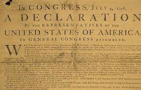 dichiarazione d'indipendenza