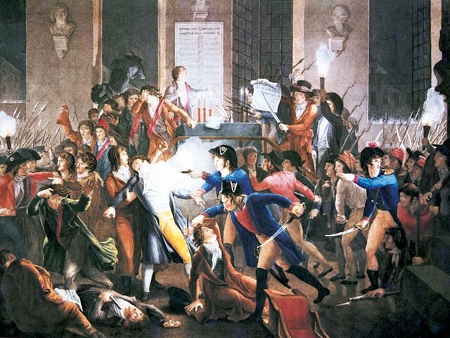 Tentato colpo di Stato di quanto rimaneva del movimento giacobino