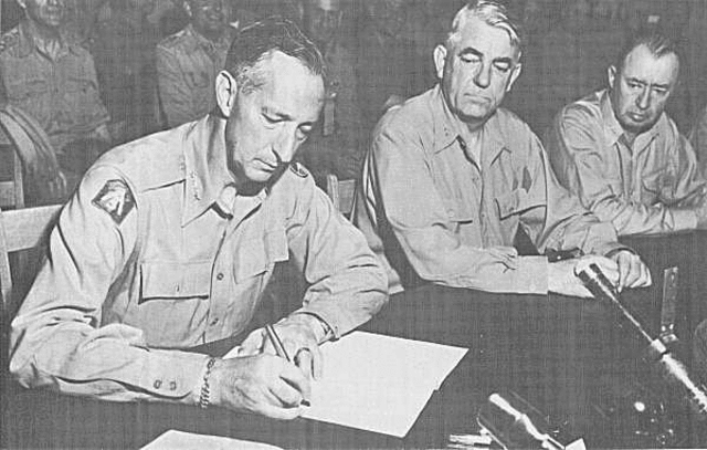 Korean Armistice Agreement Signing