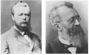 Gustav Fritsch (1838-1927) y Edward Hitzig (1838-1907)