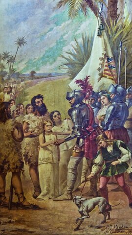 Conquista de Fuerteventura por Jean Bethencourt