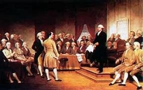 Colonial merchants begin nonimportation campaign, refuse to import British goods; Daughters of Liberty help by spinning cloth