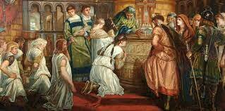 King Alfred stops being the ruler of England