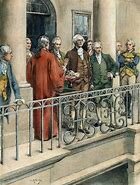 George Washington is elected president of the United States (1789-1797)