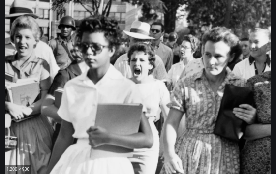 Desegregation of Central High in Little Rock, Arkansas