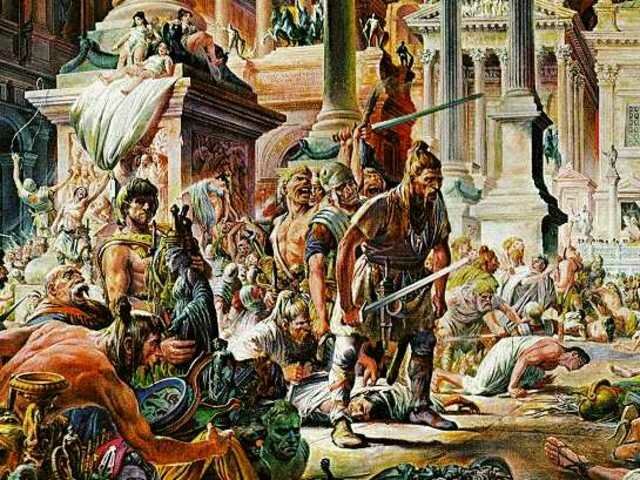 Roma es saqueada