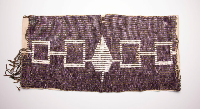 Wampum belt and the Great law of Peace