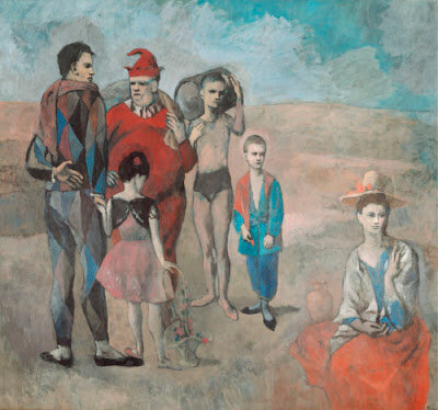 La familia de Saltimbanquis