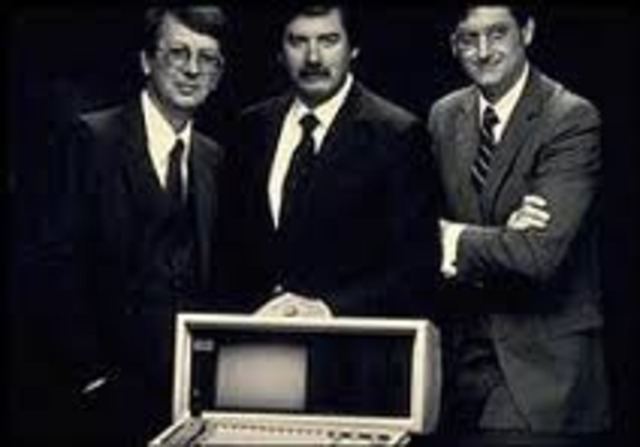 Rod Canion, Jim Harris y Bill Murto.