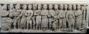 Sarcofago a teste allineate