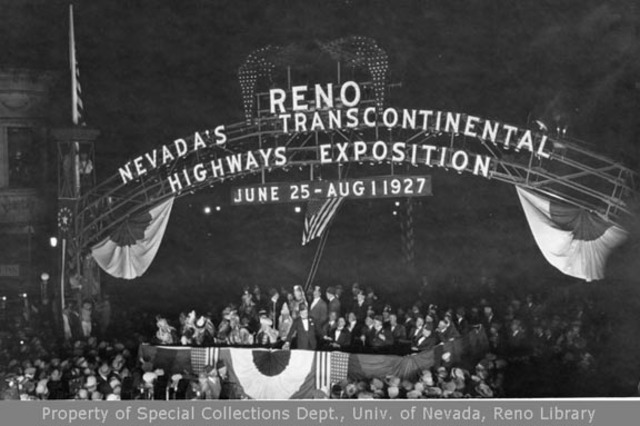 "Reno Arch" is Built