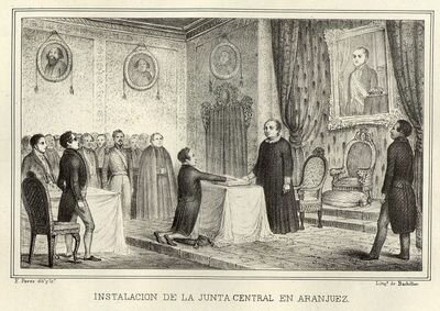 Creació de la Junta Suprema Central: controlar els esforços de les juntes locals.