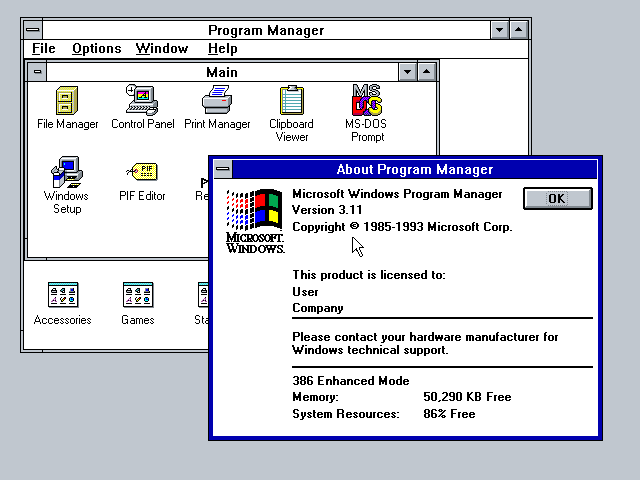 Windows 3.11