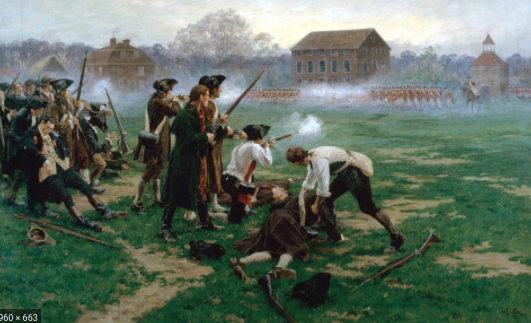 The Battle of Lexington and Concord
