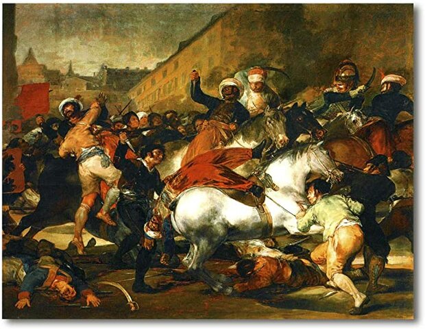 La càrrega dels mamelucs: escenes Guerra de la Independència