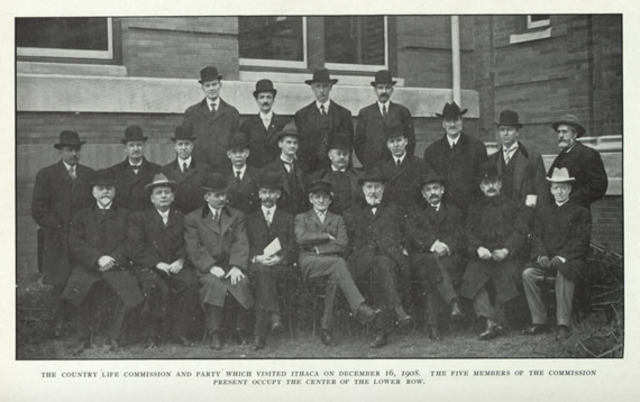 Roosevelt appoints the Country Life Commission with Liberty Hyde Bailey as Chair