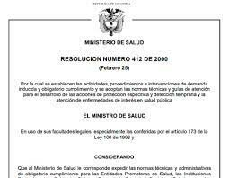 Actividades, normas técnicas y guías de atención