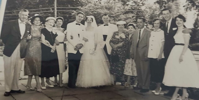 John Cunningham and Dorothy Kelly wed