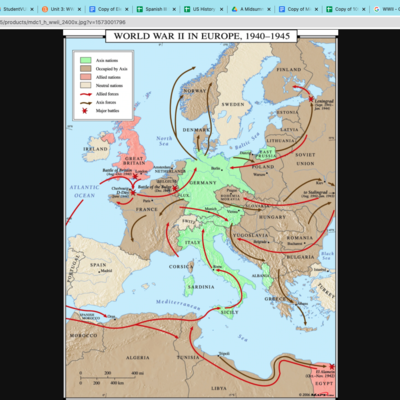 Timeline:  Events during WWII-Dia Kachouh
