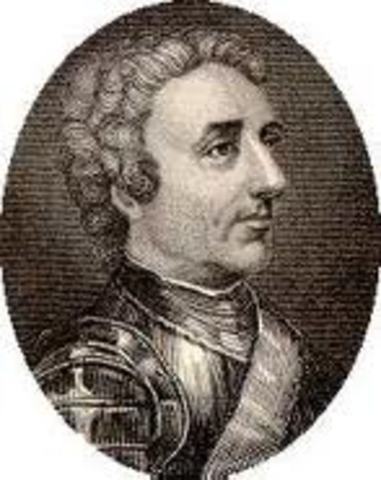 Major General Jeffery Amherst captured Louisbourgh