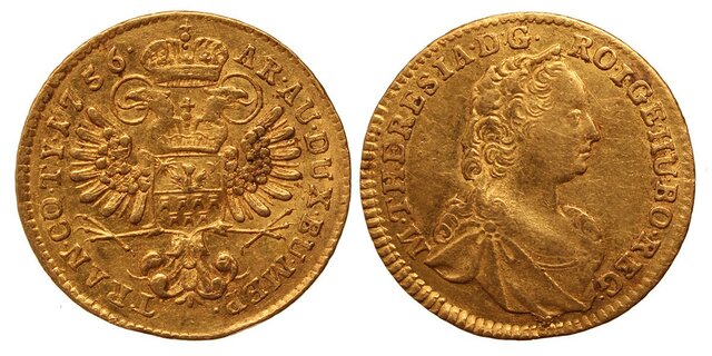 Mária Terézia bevezette a rendszeres pénzverést