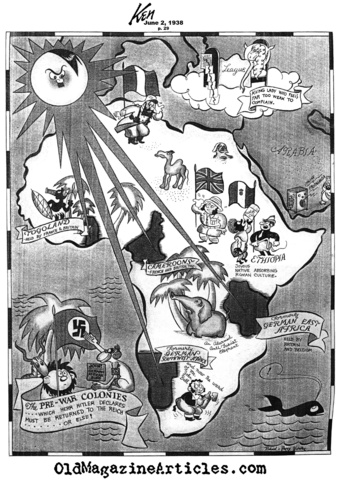 Germans and Italians lost all territories in North Africa