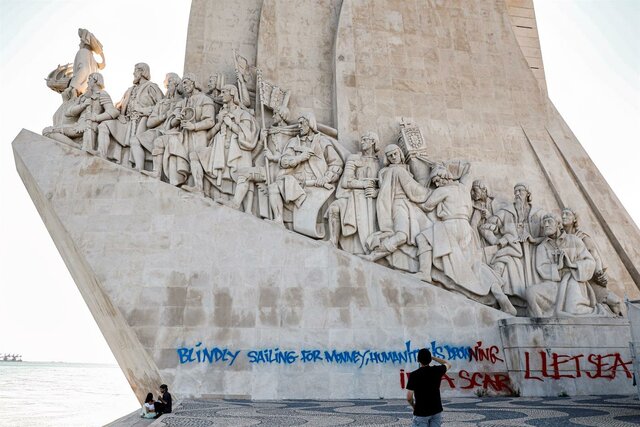 PJ identifica cidadã estrangeira suspeita de vandalismo no Padrão dos Descobrimentos