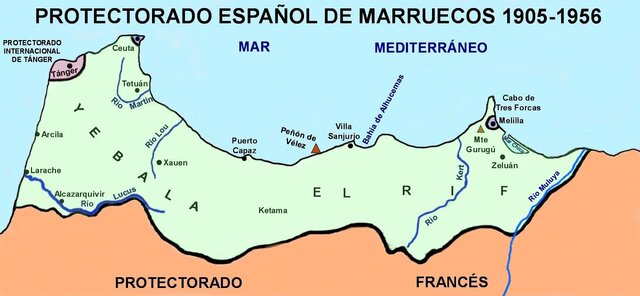 PROTECTORADO DE FRANCIA Y ESPAÑA SOBRE MARRUECOS