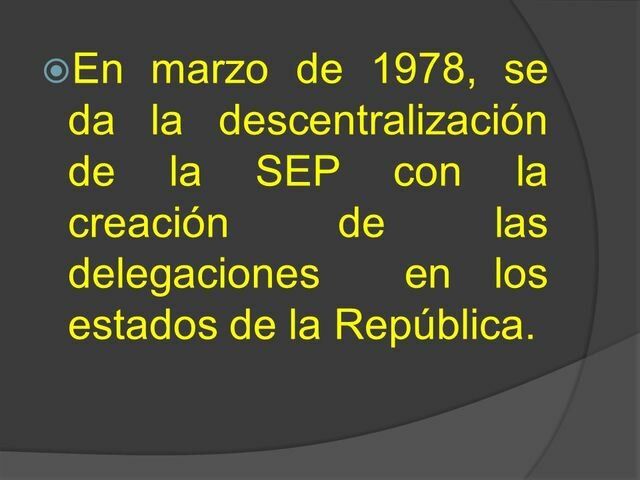Creación de delegaciones de SEP