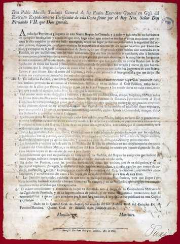 Instalación de la Nueva República