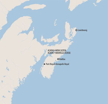 Construction de Louisbourg