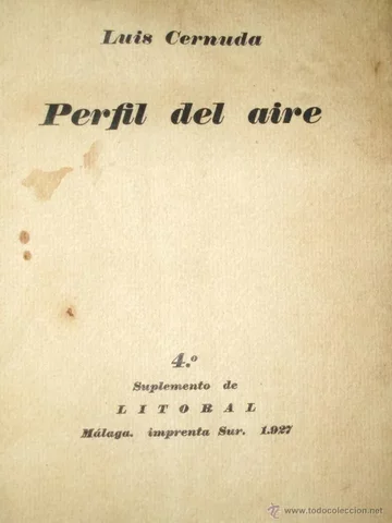 Primer libro y Generación del 27