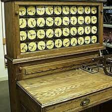 1890 DC. Maquina Tabular