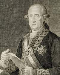 Retrato de Floridablanca grabado por Joaquín Ballester