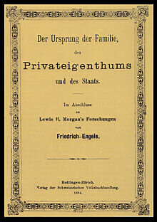 The Origin of the Family, Private Property and the State