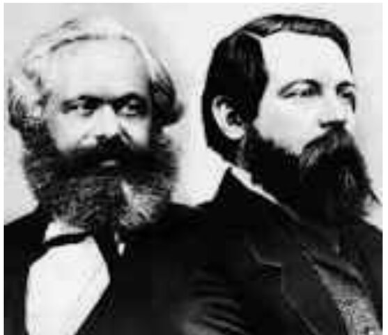 Engels and Marx Partnership