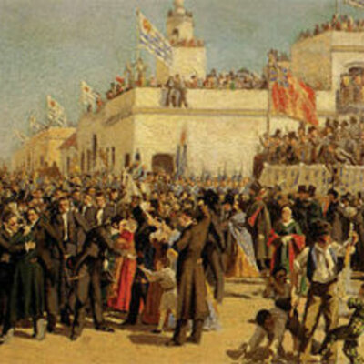 Timeline: Los problemas económicos, políticos y sociales para la organización del Estado nacional